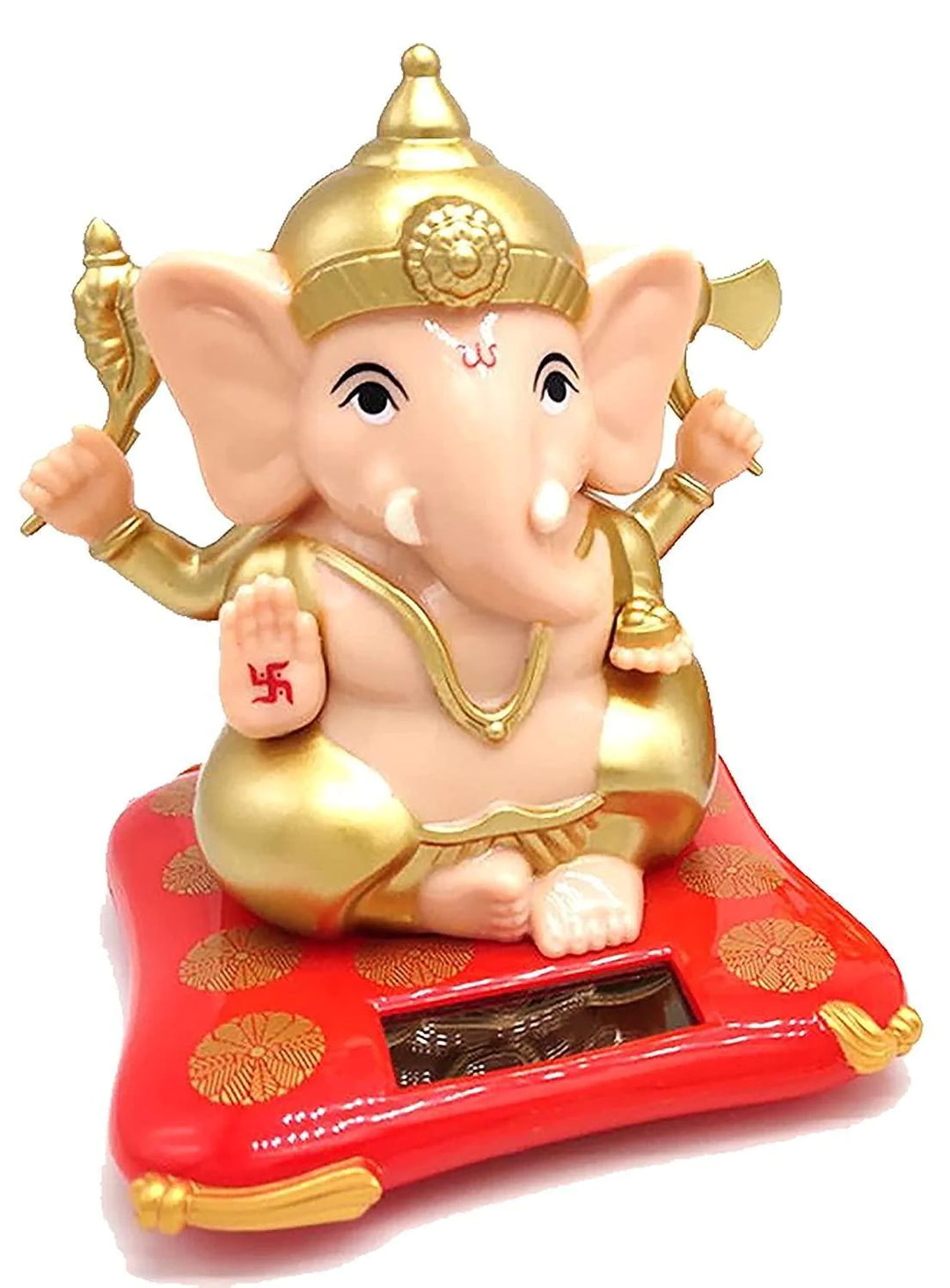 Ganpati Ji with Moving Hands & Solar panel