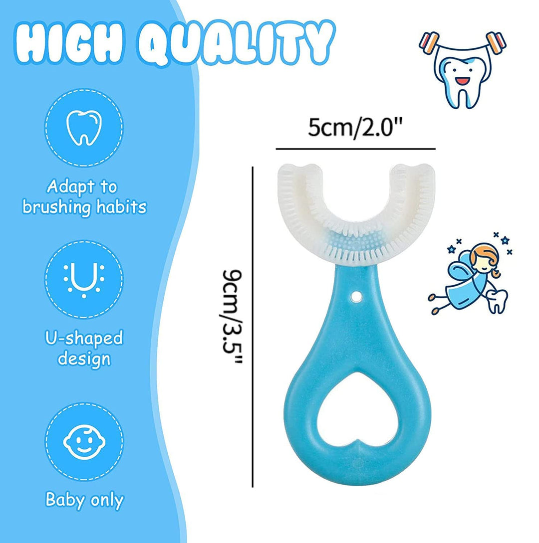 Kids U-Shaped Toothbrush For 2-6 Years