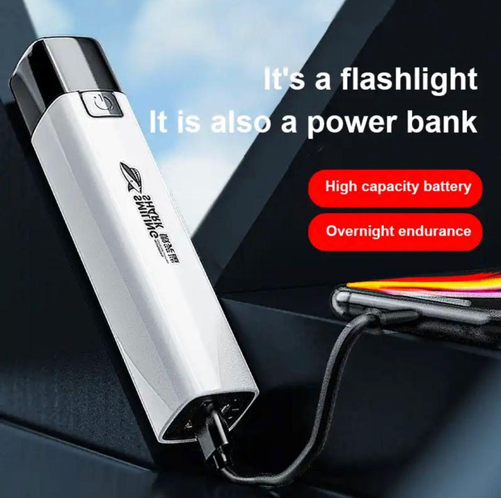 Rechargeable Led Emergency Pocket Flashlight Torch,