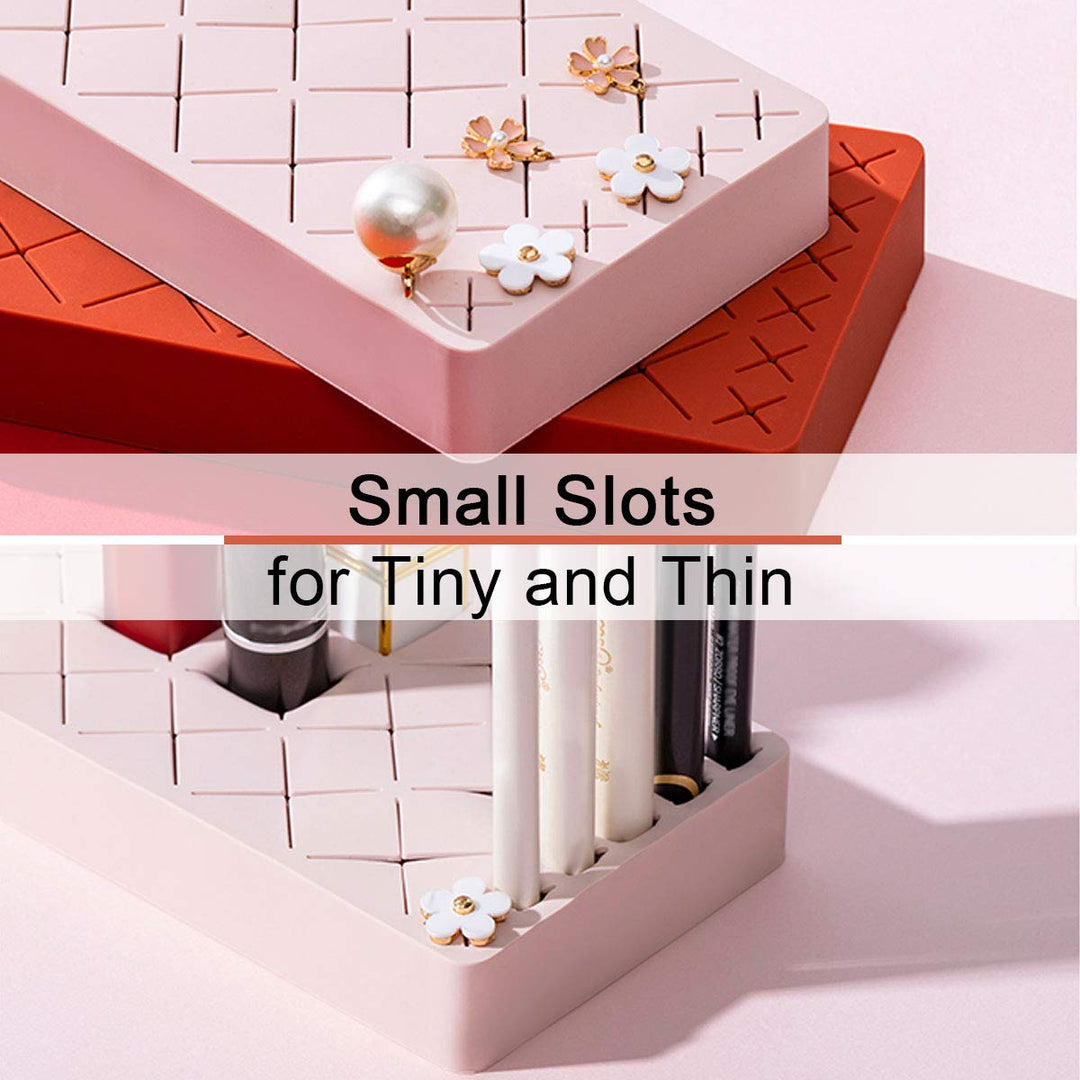 Silicon Cosmetic Organizer - 12 Slots