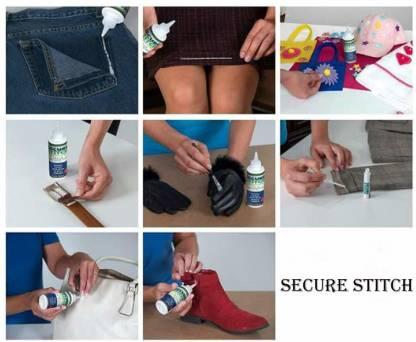 Liquid Sewing Solution For Securing Stiches