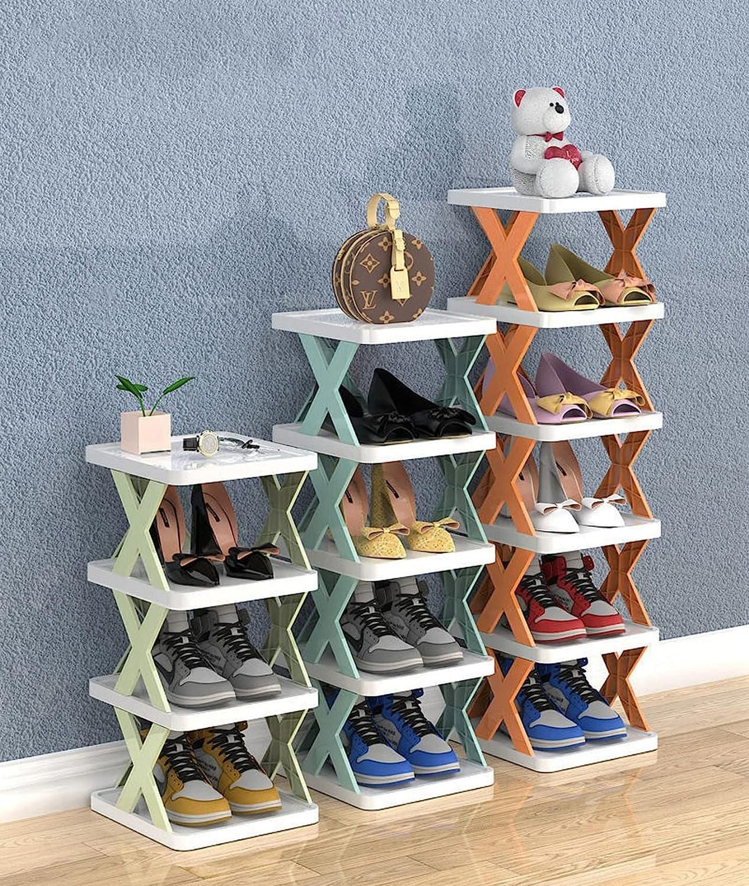 DIY Shoe Shelf - 6 Layers