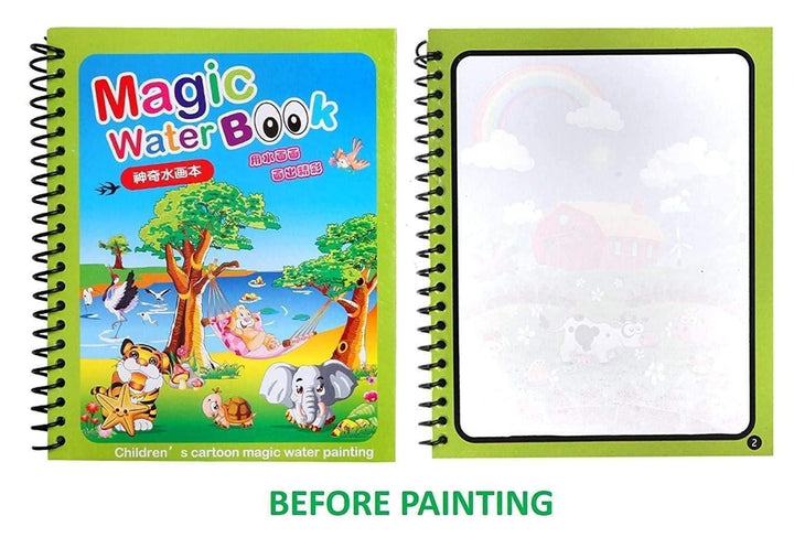 Magic Water Painting Book