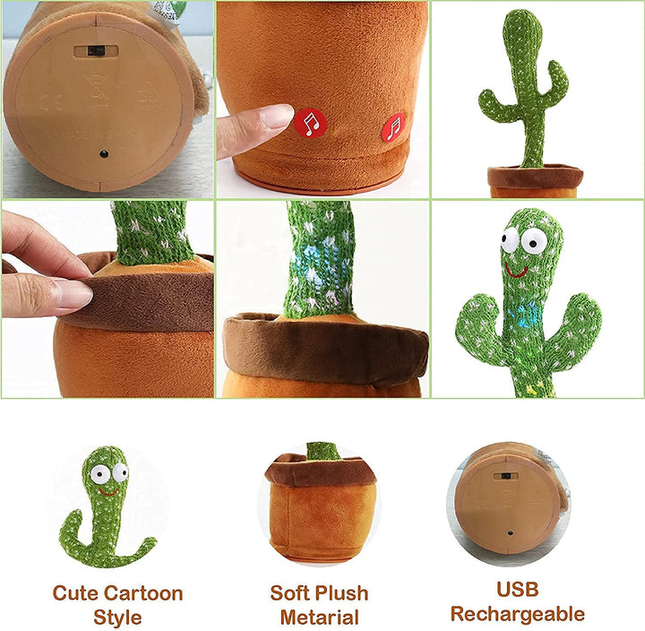 Dancing Cactus Talking Toy