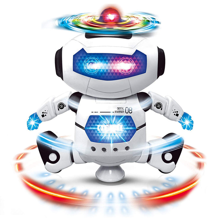 Dancing Robot with 3D Lights and Music