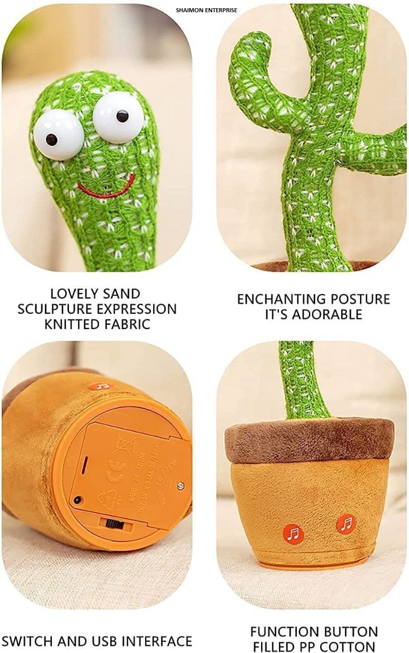 Dancing Cactus Talking Toy