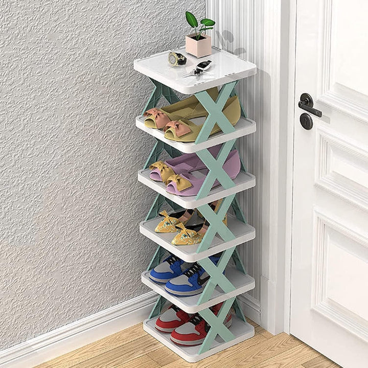 DIY Shoe Shelf - 6 Layers