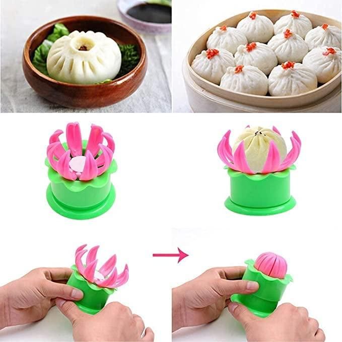 Lotus Shape Momo Maker