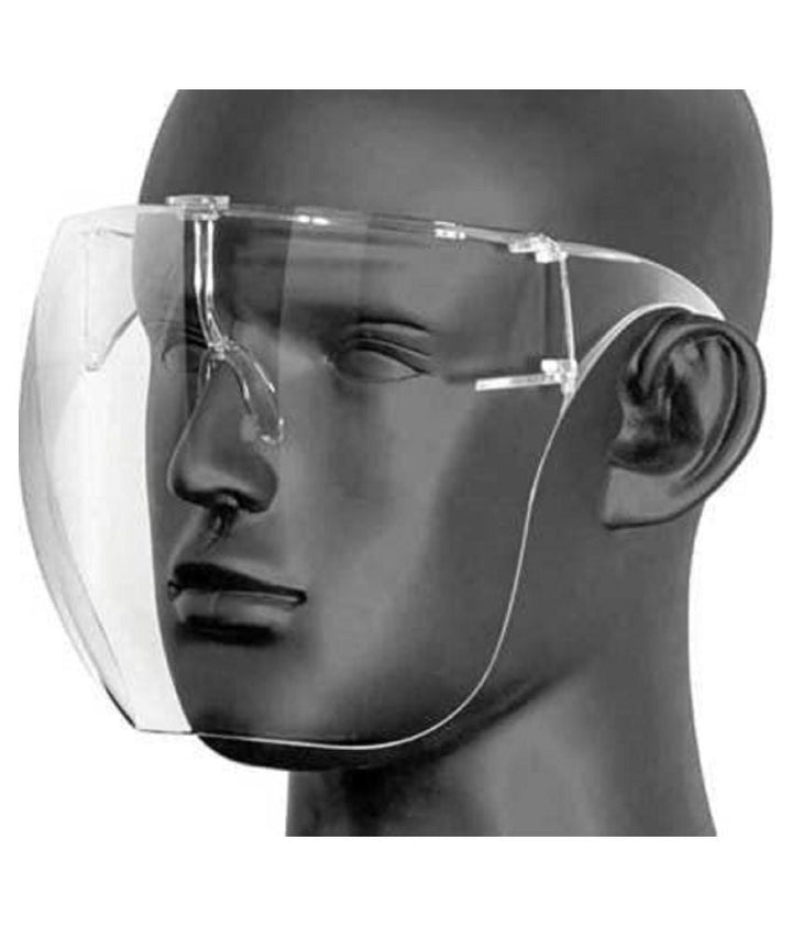 Clear safety face shield - Anti fog