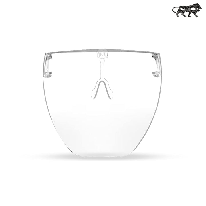 Clear safety face shield - Anti fog