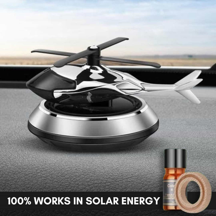 Solar Powered Helicopter Air Freshener