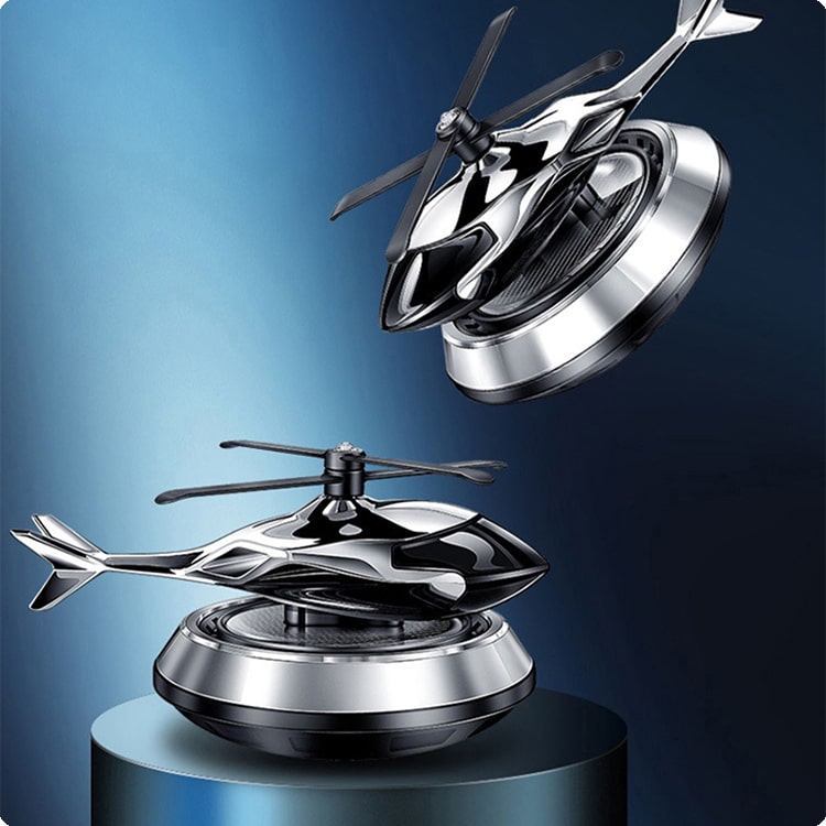 Solar Powered Helicopter Air Freshener