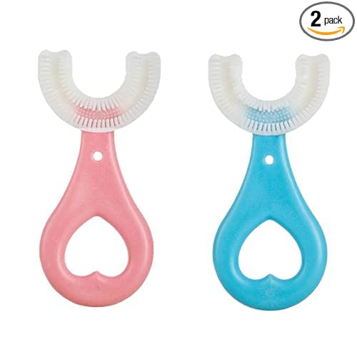 Kids U-Shaped Toothbrush For 2-6 Years